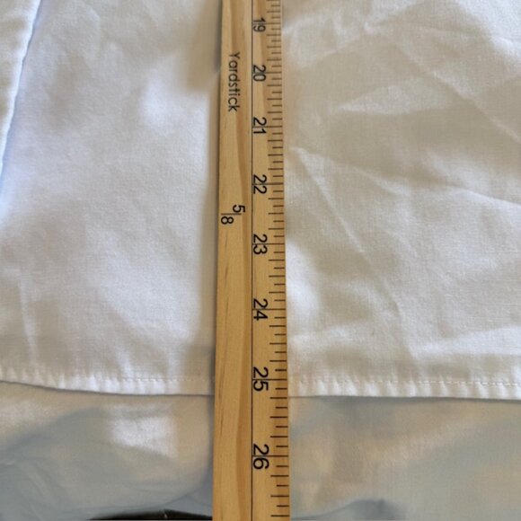 Blair Cat Print Fitted Boyfriend Shirt Woman’s Size Lg Black White Cats Cotton - Picture 11 of 12